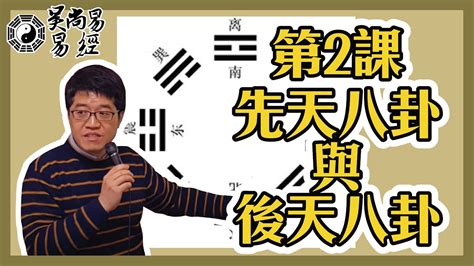 吳尚易易經|【吳尚易易經】第2課：先天八卦與後天八卦